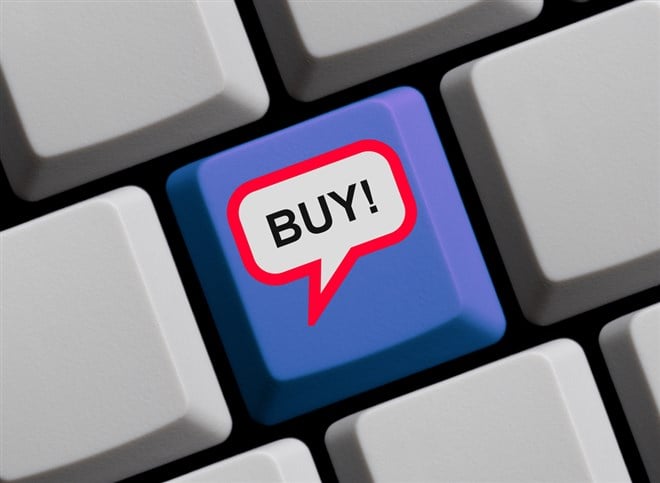 Keyboard with speech bubble: Buy - Stock 168极速赛车精准数据预分析 image