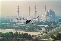  Archer's Midnight aircraft flying at Al Bateen Executive Airport in Abu Dhabi - Source: Archer Aviation News